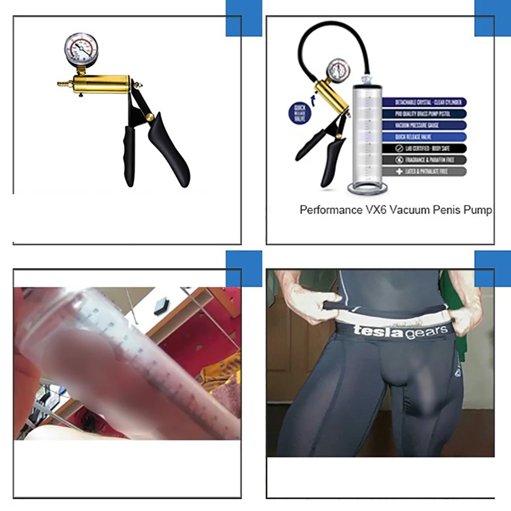 Penis Enlarger Products Penis Vacuum Pump Pennis Increase Extender Trainer Erection Male Masturbator Adult Sex Toys for Man