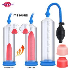 Penis Pump Enlargement Dick Pump Pro Penis Extender Vacuum Pump To Increase Cock Bigger Male Masturbator Sex Toys For Men Couple