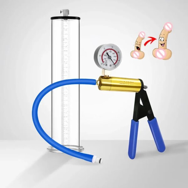 Acrylic Penis Enlarger Vacuum Pump Male Penis Bigger Growth Enlargement Enhancer Sex Toys For Men Lasting Trainer Sex Product