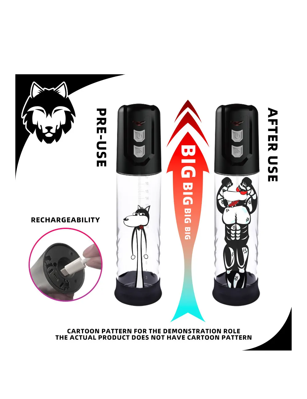1 Electric Penis Enlarger, with Charging and Battery Models, 2 Speeds Can Adjust the Pressure Size Penis Pumps 1 Electric Penis Enlarger, with Charging and Battery Models, 2 Speeds Can Adjust the Pressure Size Penis Pumps