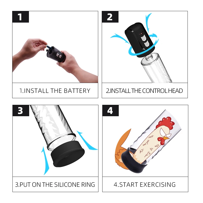 1 Electric Penis Enlarger, with Charging and Battery Models, 2 Speeds Can Adjust the Pressure Size Penis Pumps 1 Electric Penis Enlarger, with Charging and Battery Models, 2 Speeds Can Adjust the Pressure Size Penis Pumps