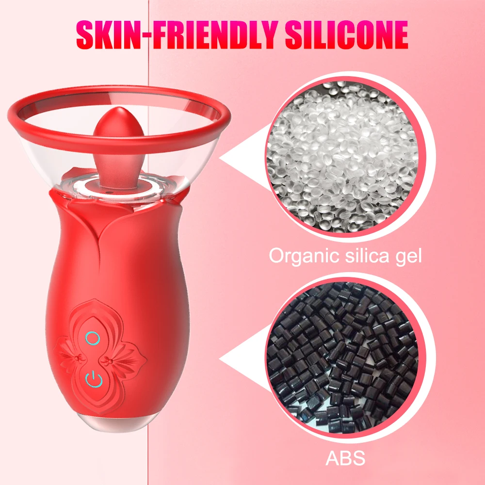 Rose Sucking Vibrator for Women G Spot Clitoris Stimulator Thrusting Vagina Nipple Sucker Vibrating Goods Sex Toys for Adults Rose Sucking Vibrator for Women G Spot Clitoris Stimulator Thrusting Vagina Nipple Sucker Vibrating Goods Sex Toys for Adults