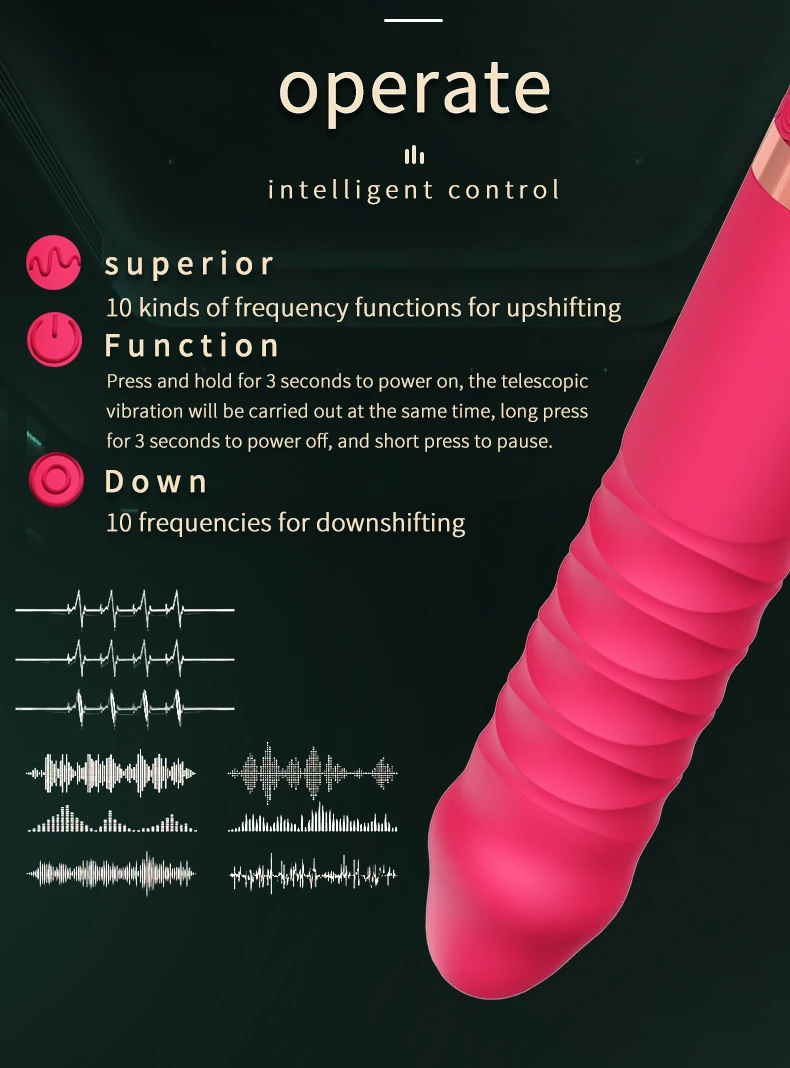 Automatic Machine Telescopic Dildo Vibrator Female Sex Toy Women Vagina Masturbation Penis G Spot Clitoris Stimulator Massager Automatic Machine Telescopic Dildo Vibrator Female Sex Toy Women Vagina Masturbation Penis G Spot Clitoris Stimulator Massager