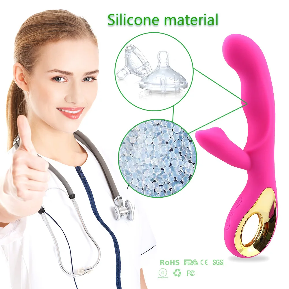 2023 Rabbit Thrusting Vibrator Automatic Telescopic G-Spot Clitoris Stimulator Female Masturbation Sex Toys For Women Adults