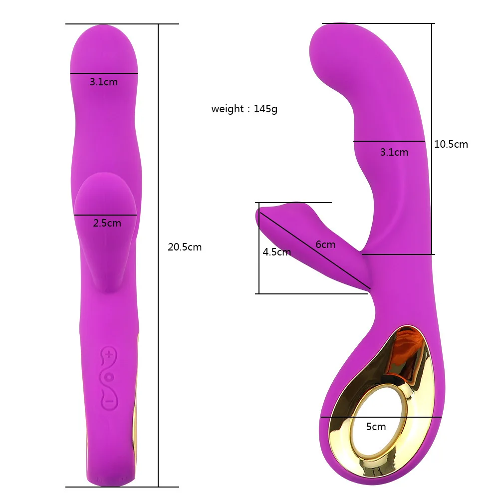2023 Rabbit Thrusting Vibrator Automatic Telescopic G-Spot Clitoris Stimulator Female Masturbation Sex Toys For Women Adults