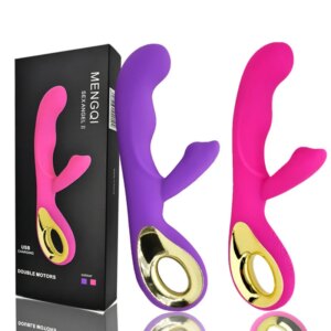 2023 Rabbit Thrusting Vibrator Automatic Telescopic G-Spot Clitoris Stimulator Female Masturbation Sex Toys For Women Adults