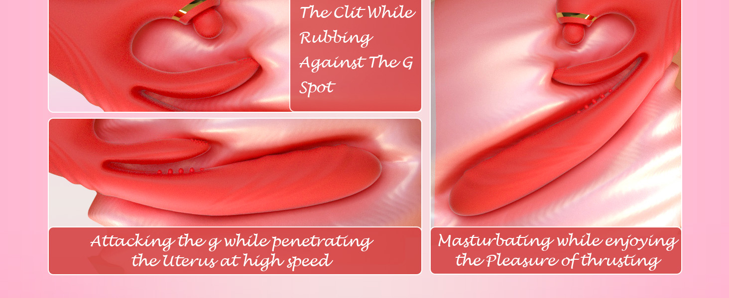 3in1 Thrusting Dild Vibrator for Women G Spot Tapping Heating Suck 20 Mode Clitoris Stimulator Sex Toys Female Goods for Adults