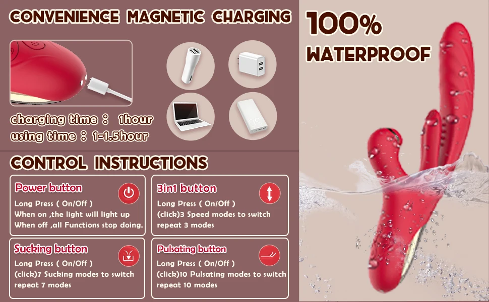 3in1 Thrusting Dild Vibrator for Women G Spot Tapping Heating Suck 20 Mode Clitoris Stimulator Sex Toys Female Goods for Adults 3in1 Thrusting Dild Vibrator for Women G Spot Tapping Heating Suck 20 Mode Clitoris Stimulator Sex Toys Female Goods for Adults