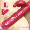 Rabbit Vibrator For Women Powerful G Spot Telescopic Rotating Clitoris Vagina Stimulator Female Masturbator For Adult Sexy Toys