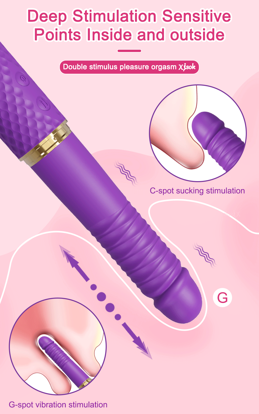 Telescopic Dildo Vibrators for Women G Spot Thrusting Retractable Vaginal Adult Sex Toys Female Masturbation Automatic Machine Telescopic Dildo Vibrators for Women G Spot Thrusting Retractable Vaginal Adult Sex Toys Female Masturbation Automatic Machine