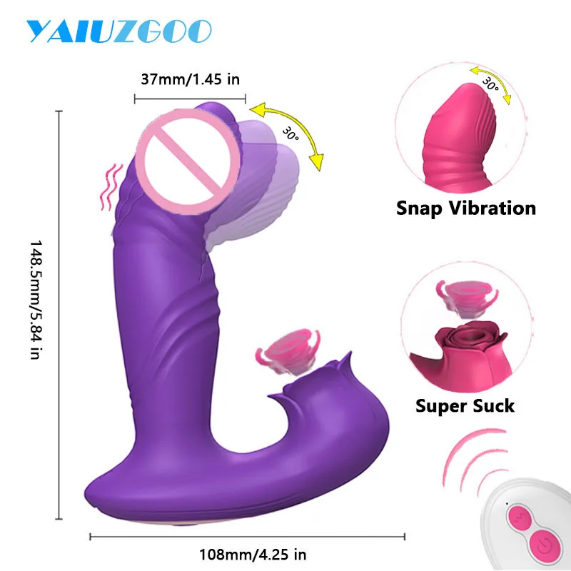 Thrusting Telescopic Vibrator For Women Dildo Clitoral Sucking Vibrators Remote Control Vaginal Clit Stimulator Adult Sex Toys Thrusting Telescopic Vibrator For Women Dildo Clitoral Sucking Vibrators Remote Control Vaginal Clit Stimulator Adult Sex Toys