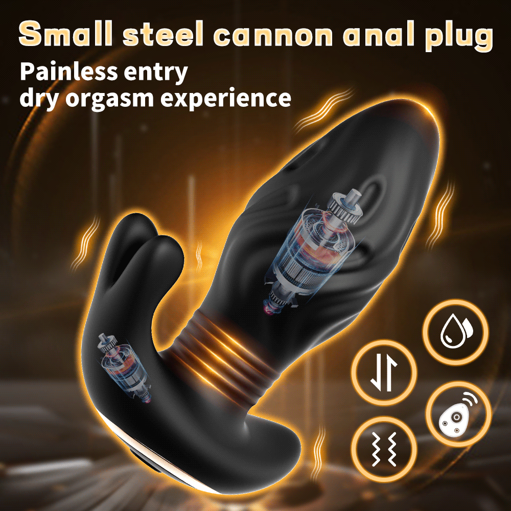 Telescopic Butt Plug Anal Vibrator Wireless Remote Wearing Vibrating Dildo Prostate Massager Sex Toy For Women Ass Anal Buttplug