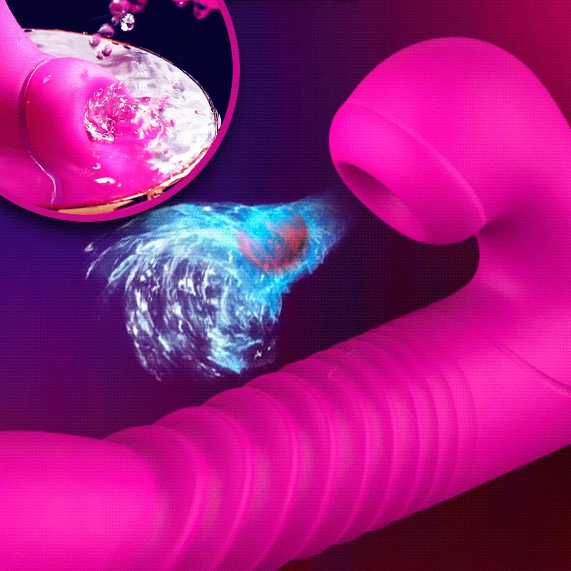 Thrusting Dildo Vibrator for Women Clitoris Sucking Tongue Lick G Spot Vibrator Goods for Adults Sex Toys 18 masturbators