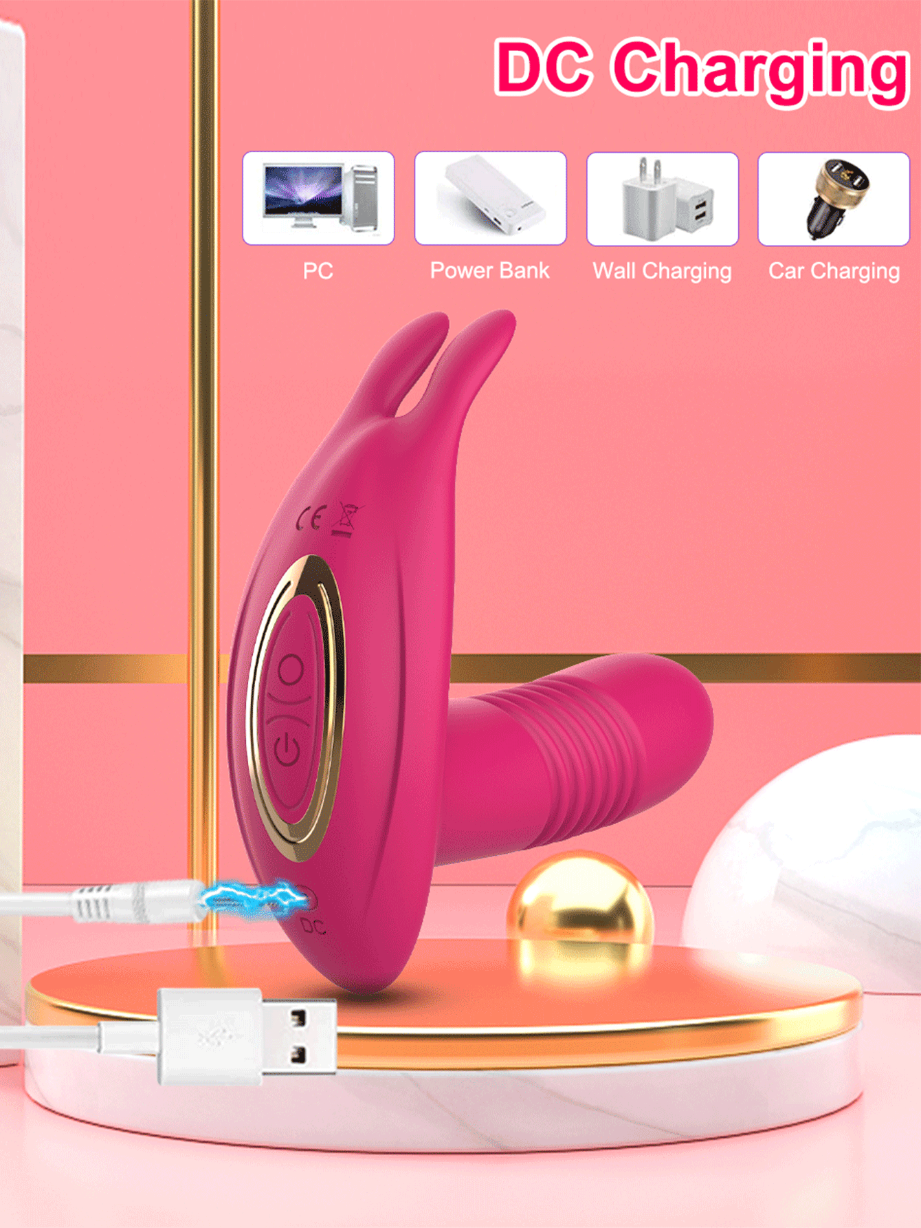 App Control Bluetooth Vibrator for Women Wearable Clitoris Stimulator G-spot Telescopic Dildo G Spot Female Masturbator Sex Toy