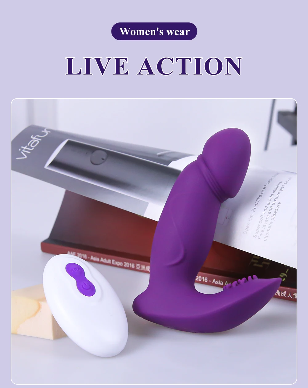 Remote Control Finger Wiggling Vibrator Female G Spot Clit Stimulator Thrusting Dildo Wireless Wear Panties Sex Toys for Women