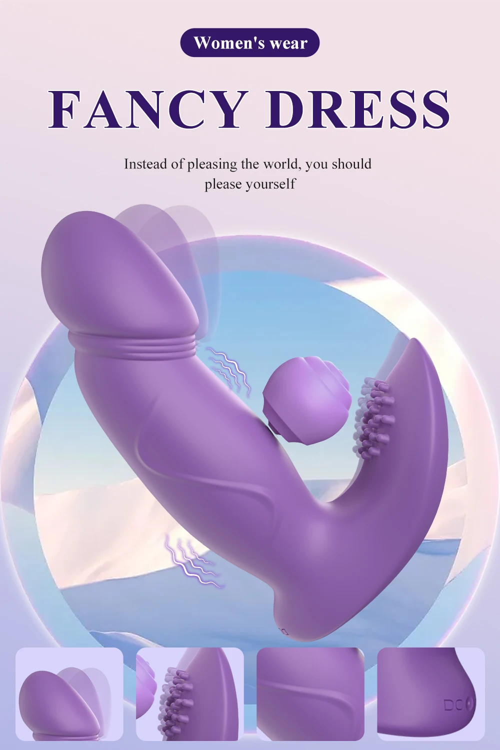 Remote Control Finger Wiggling Vibrator Female G Spot Clit Stimulator Thrusting Dildo Wireless Wear Panties Sex Toys for Women