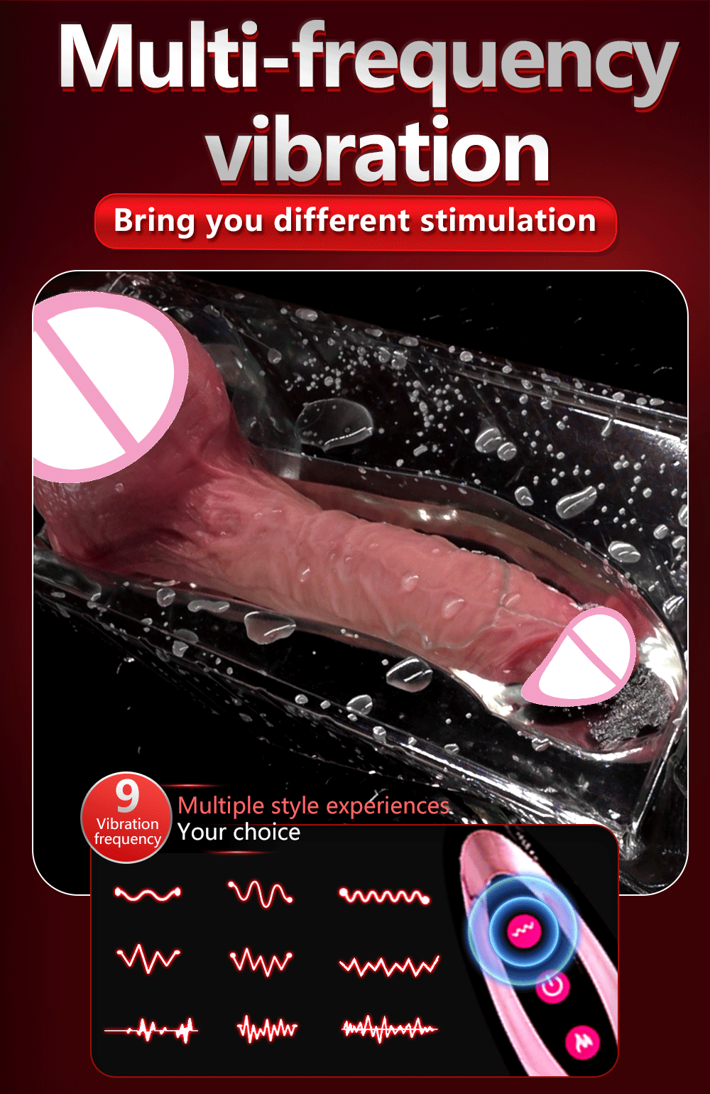 Realistic Thrusting Dildo Vibrator Soft Small Vagina Masturbator and Convenient Medical Silicone Penis For Woman G Spot Sex Toys