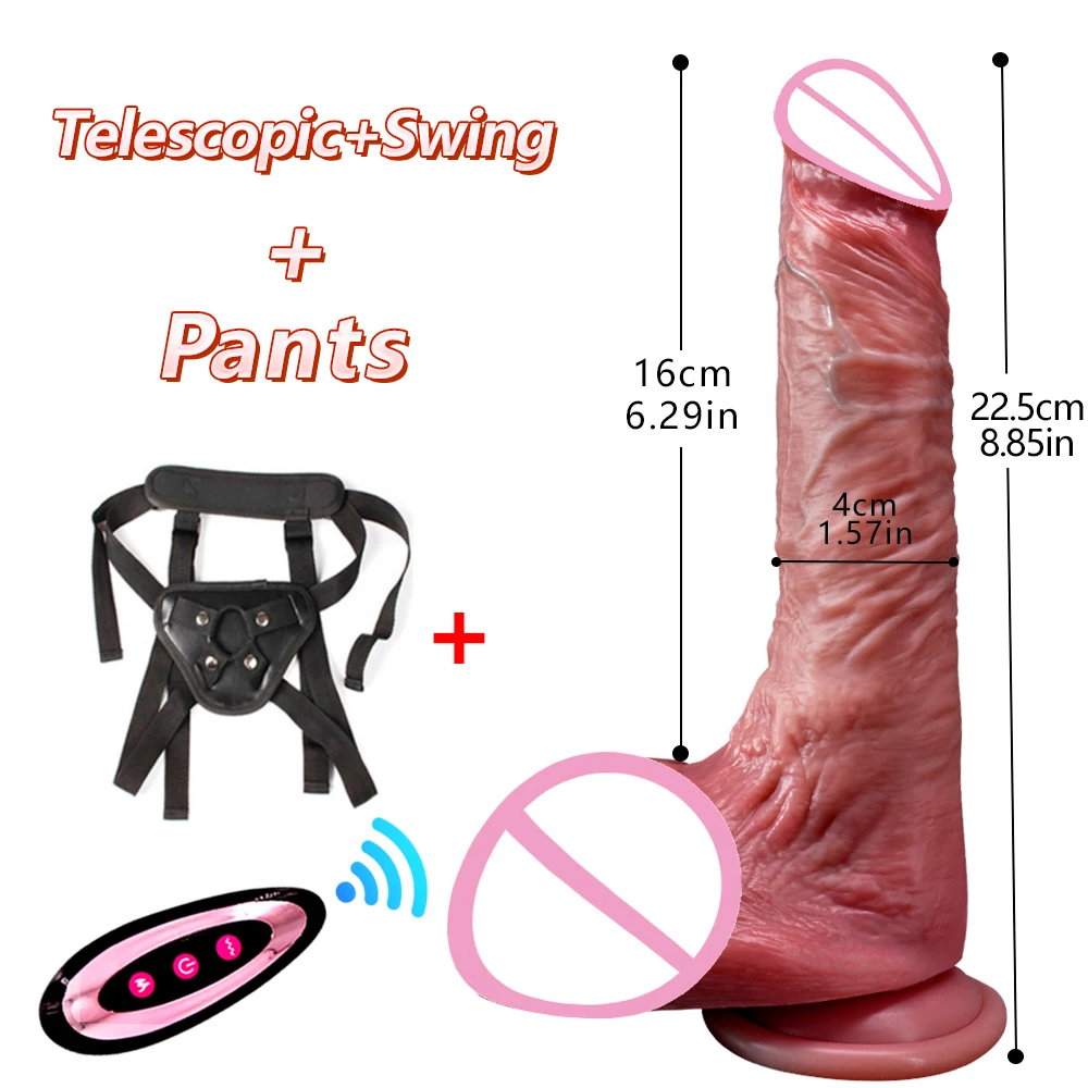 Realistic Thrusting Dildo Vibrator Soft Small Vagina Masturbator and Convenient Medical Silicone Penis For Woman G Spot Sex Toys