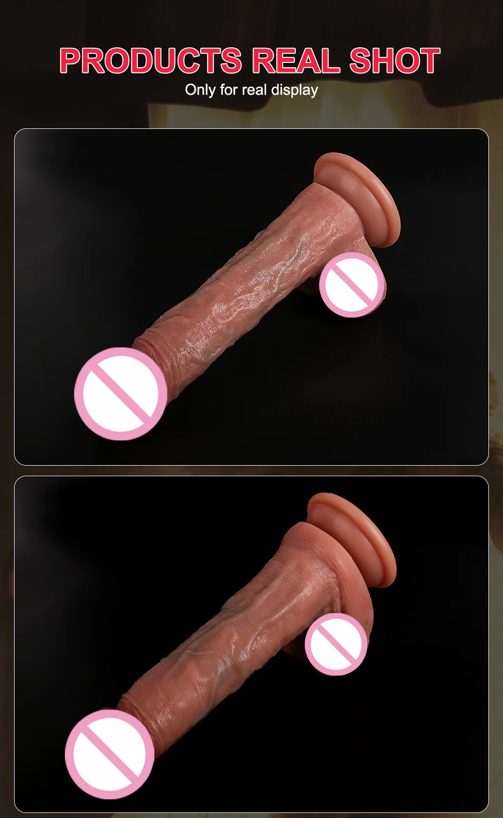 Vibrator For Women Big Realistic Thrusting Dildo Remote Control Suction Cup Real Penis Dildo Telescopic Rotating Heated Sex Toys