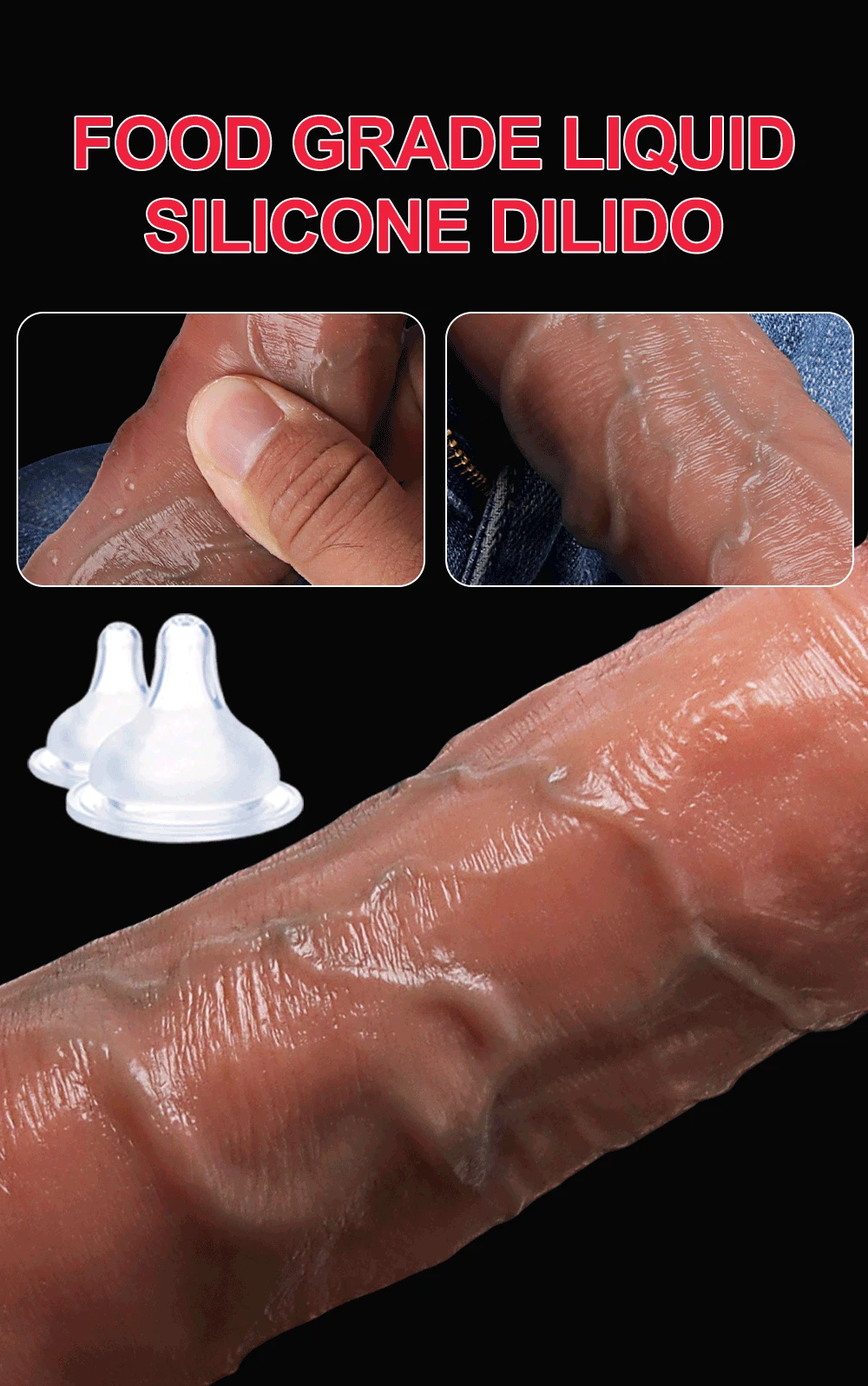 Vibrator For Women Big Realistic Thrusting Dildo Remote Control Suction Cup Real Penis Dildo Telescopic Rotating Heated Sex Toys
