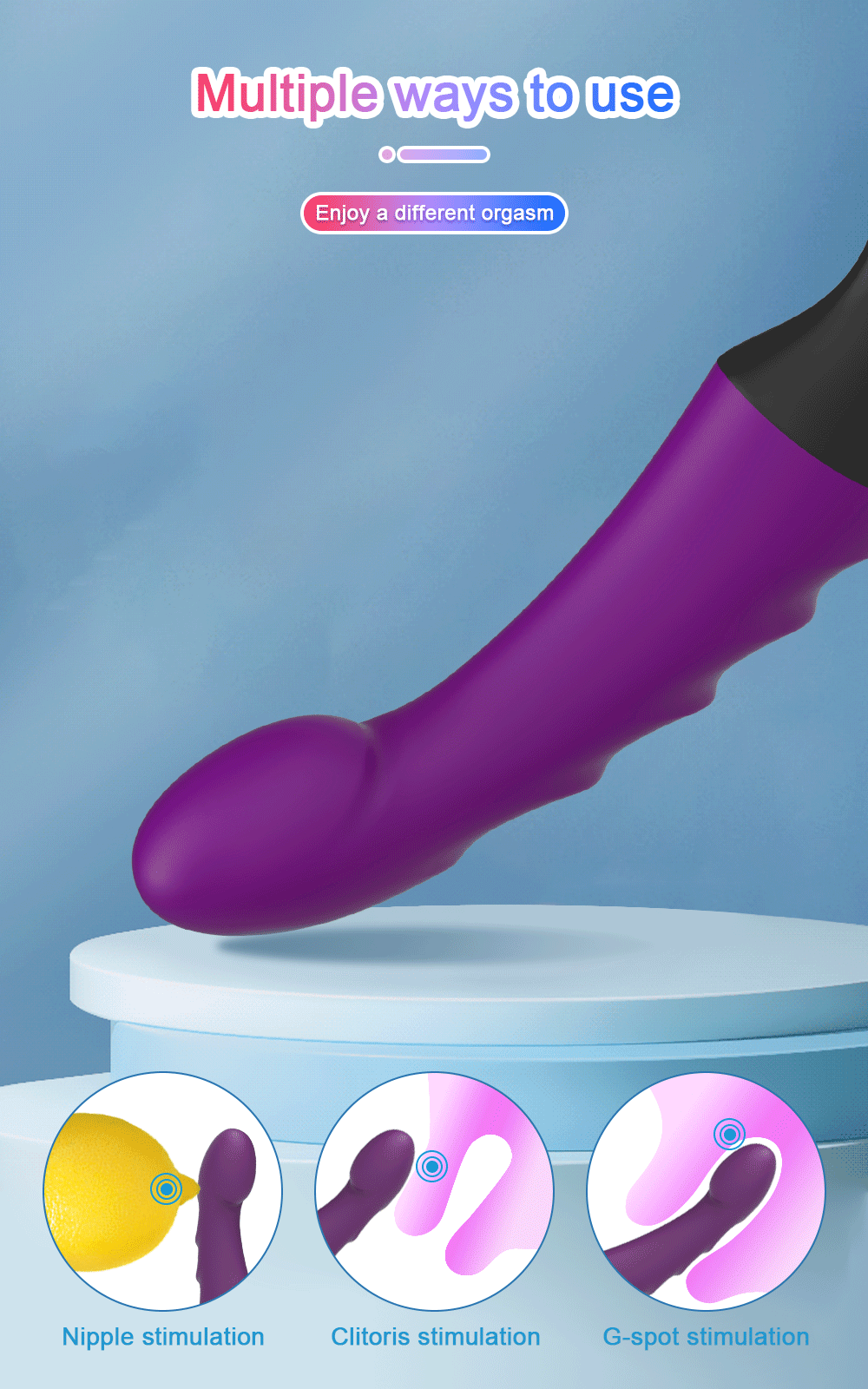 Powerful G Spot Vibrator for Woman Clit Clitoris Stimulator Massager Female Masturbator Dildo Vibrating Sex Toys for adults 18