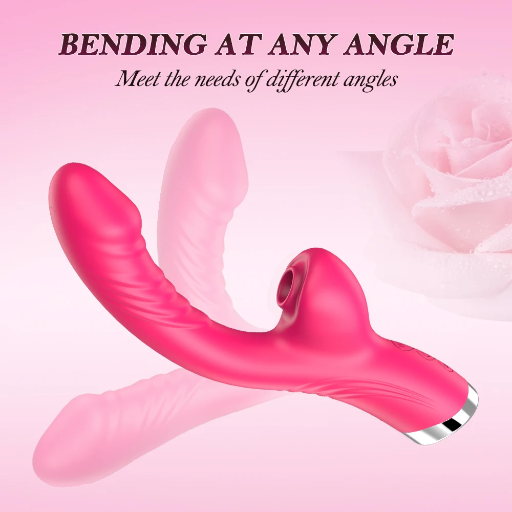 Powerful Thrusting Vibrator Female Clitoris Sucker Vacuum Stimulator G Spot Tongue Licking Dildo Adult Goods Sex Toy for Women Powerful Thrusting Vibrator Female Clitoris Sucker Vacuum Stimulator G Spot Tongue Licking Dildo Adult Goods Sex Toy for Women