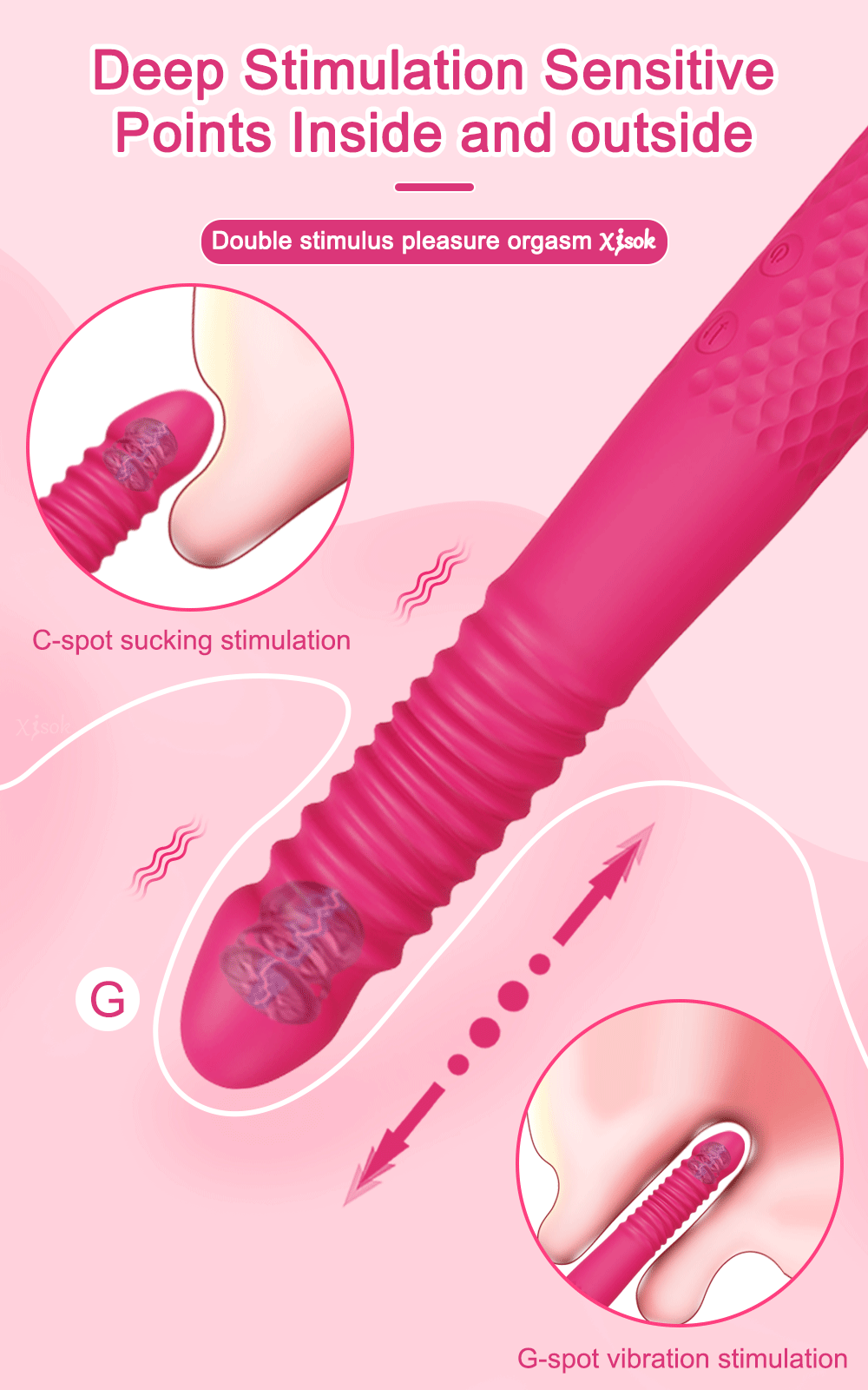 Automatic Machine Telescopic Dildo Vibrator Female Sexs Toy Women Vagina Masturbation Penis G Spot Clitoris Stimulator Massager