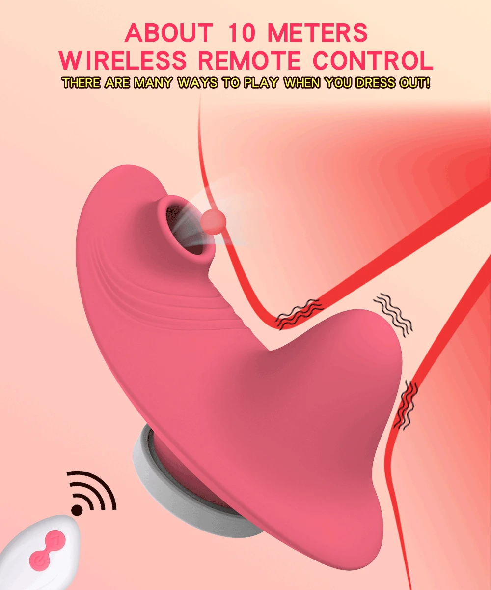 Mini Clitoris Sucker Female Clit Sucking Vibrator For Women Remote Control With Sexy Panties Clitoral Stimulator Adults Sex Toys