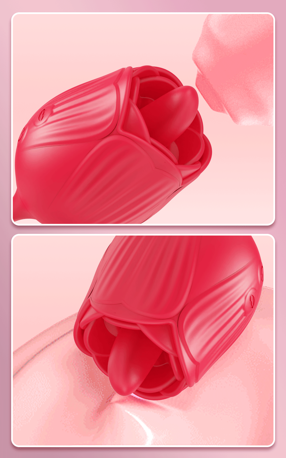 Rose-Toy Dildo Thrusting Vibrator for Women Egg Clitoris Sucker Stimulator Tongue Licking Adults Goods Sucking Sex Toys Female Rose-Toy Dildo Thrusting Vibrator for Women Egg Clitoris Sucker Stimulator Tongue Licking Adults Goods Sucking Sex Toys Female