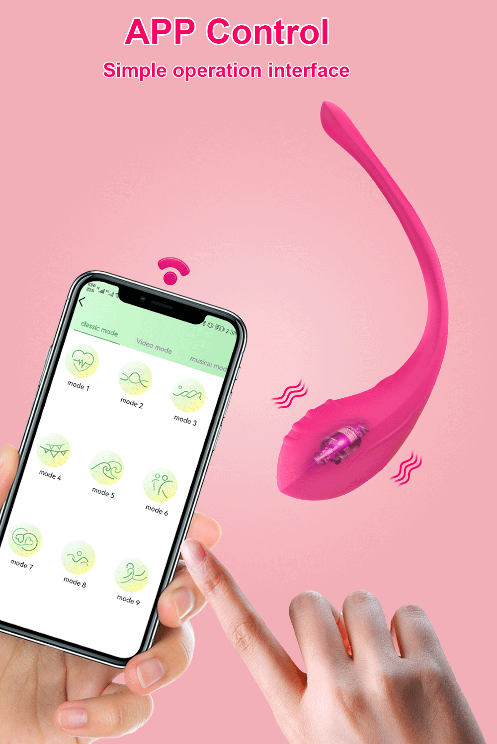 Bluetooths Dildo Vibratiors Egg for Women Female Wireless APP Remote Control Wear Vibrating Love Egg G Spot Sex Toys for Couple