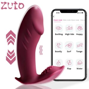 Wireless Bluetooth APP Vibrator Dildo Female Remote Control Clitoris Stimulator G Spot Massager Sex Toys for Women Adults Pantie
