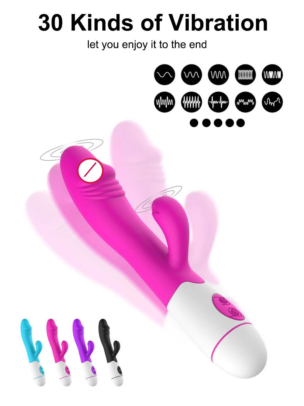Vibrator For Women 3 In 1 Licking Machine Clitoris Stimulator G-Spot Powerful Vibro Dildo Wand Female Clit Sucker Adult Sex Toys