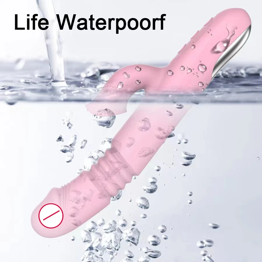 Vibrator For Women 3 In 1 Licking Machine Clitoris Stimulator G-Spot Powerful Vibro Dildo Wand Female Clit Sucker Adult Sex Toys