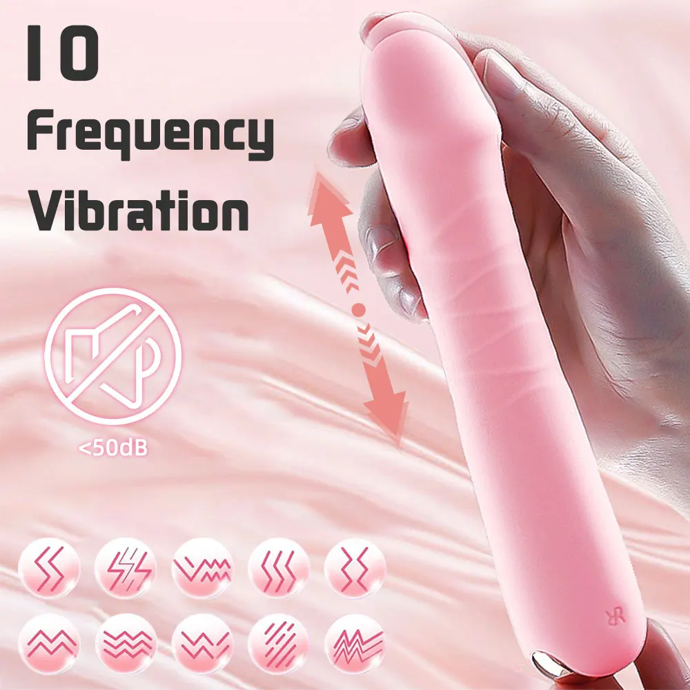 10 Modes Telescopic Vibrator for Women High Speed Motor G-Spot Climax Dildo Vibrating Female Masturbator Adult Sex Toy for Woman 10 Modes Telescopic Vibrator for Women High Speed Motor G-Spot Climax Dildo Vibrating Female Masturbator Adult Sex Toy for Woman