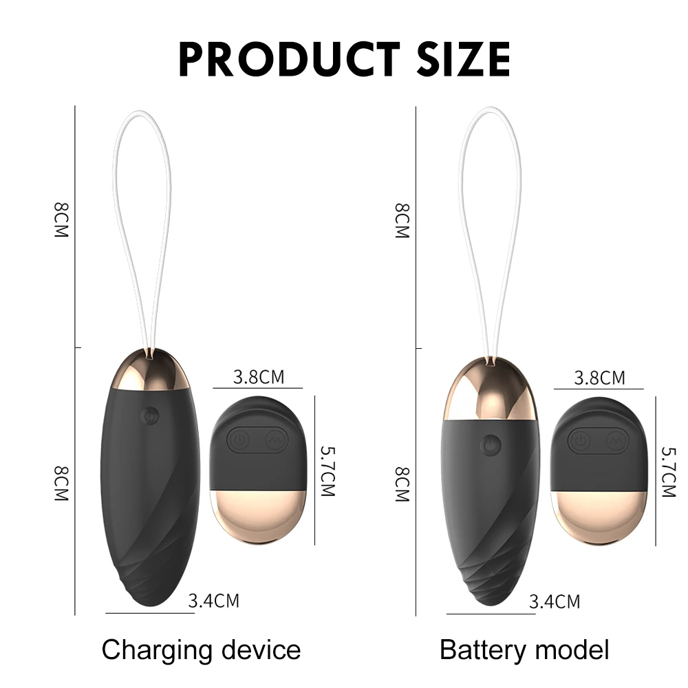 Powerful Vibrating Bullet Love Egg Wireless Remote Control Vibratiors Female for Women Dildo G-spot Massager Goods for Adults 18