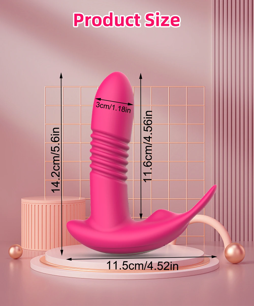 Bluetooth Thrusting Vibrator for Women Clitoris Stimulator APP Rotating Telescopic Dildo Remote Control G Spot Adult Sex Toy Bluetooth Thrusting Vibrator for Women Clitoris Stimulator APP Rotating Telescopic Dildo Remote Control G Spot Adult Sex Toy