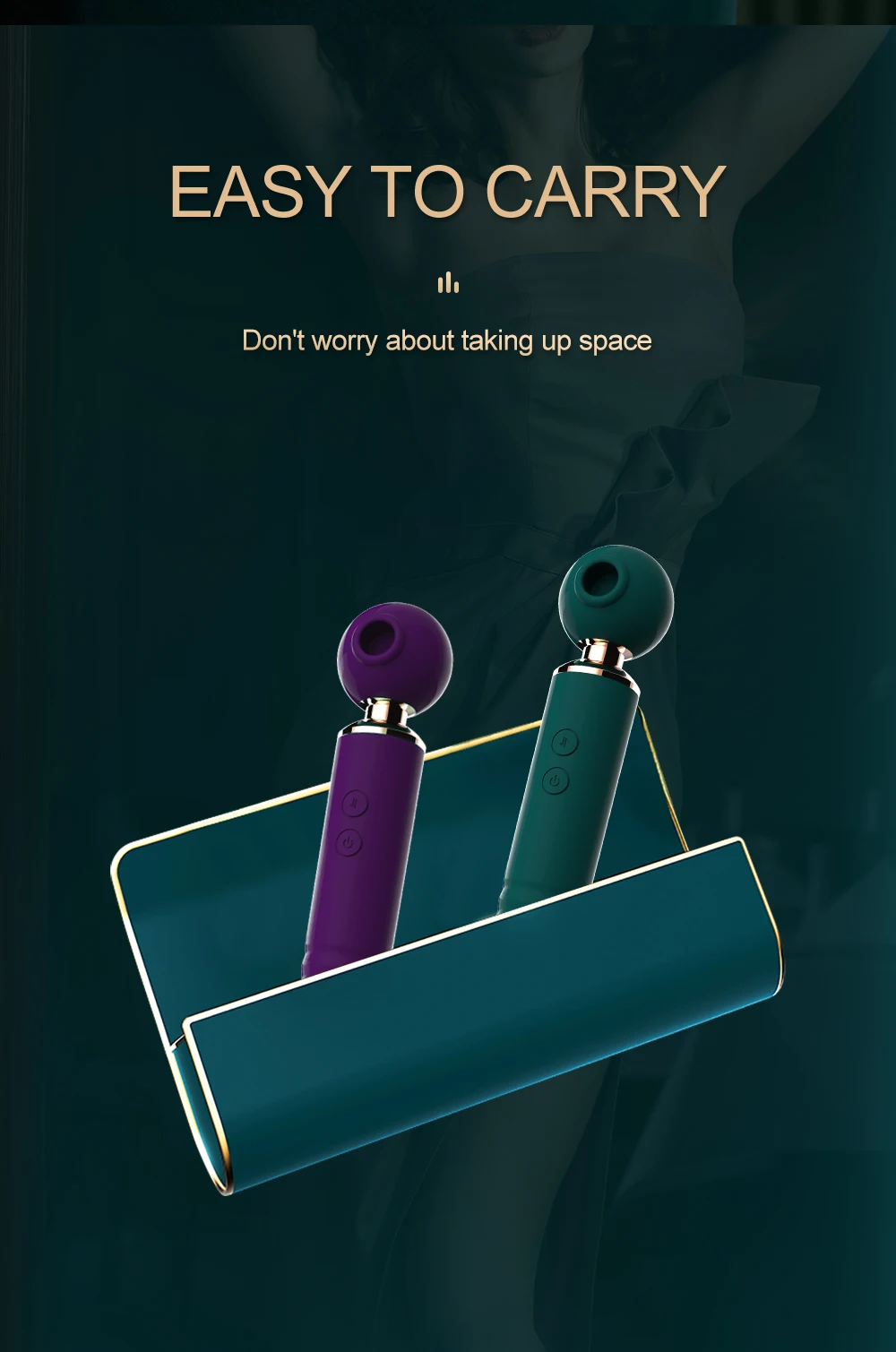 Rechargeable Thrusting Vibrators Powerful Av Magic Wand 3in1 Beating Clitoris G Spot Stimulator Sex Toys Clit Sucker For Women