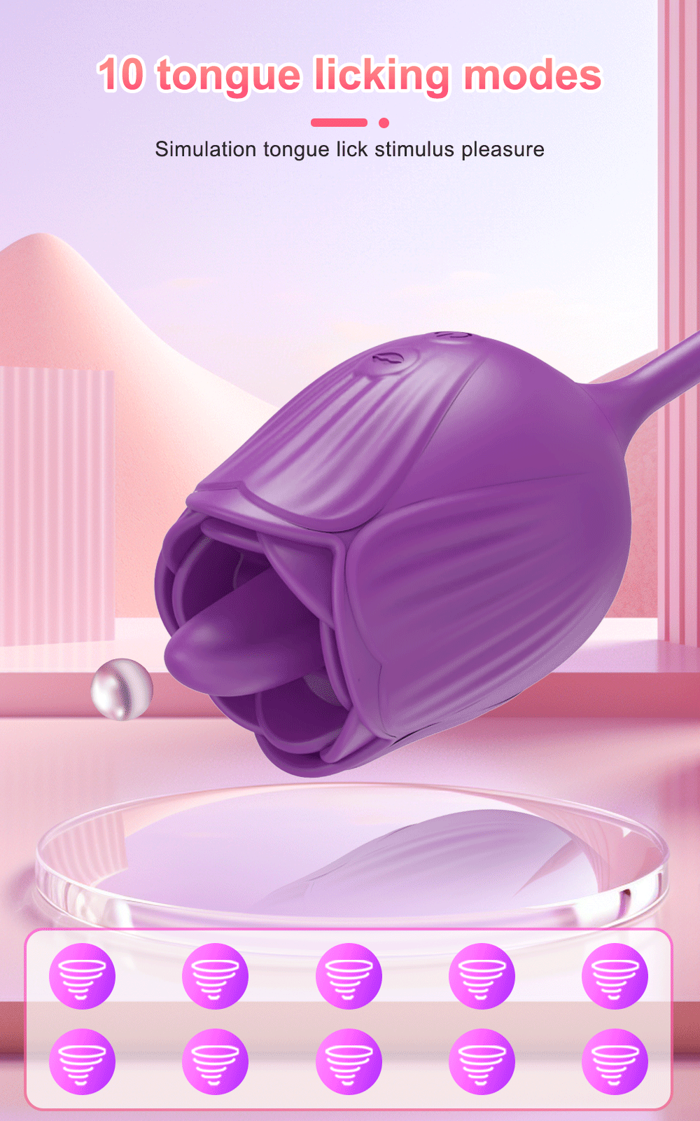 Sex Toys for Women Rose-Licking Vibrator Vibrating Clit Nipple Blowjob Clitoris Stimulation Thrusting Dildo Female Masturbation Sex Toys for Women Rose-Licking Vibrator Vibrating Clit Nipple Blowjob Clitoris Stimulation Thrusting Dildo Female Masturbation