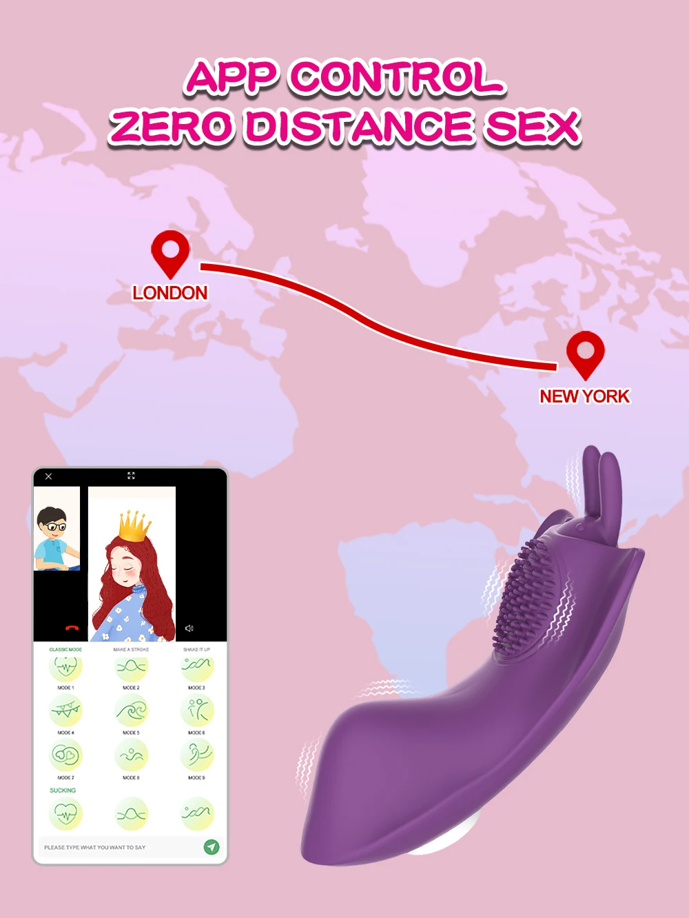 Wireless Clitoris Vibrator For Women App Remote Control Butterfly Vibrating Panties Female Clit Stimulator Adult Silent Sex Toys