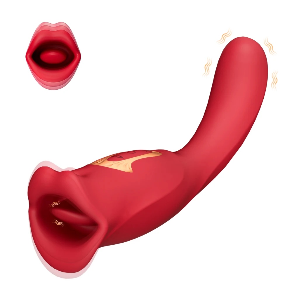 Patting Tongue Licking Vibrator For Women Nipple Clit Stimulator Love Egg Oral Sex Vibrating Massager Female Sex Toys Adult