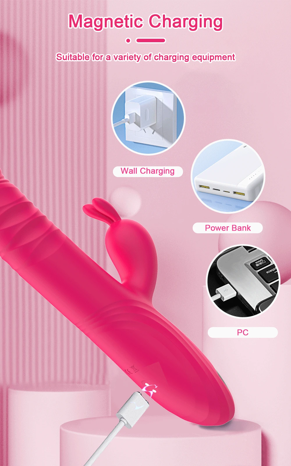 G Spot Vibrator for Women Sex Toy Vagina Clitoral Massager Powerful Vibration Telescopic Rotation Vibrator Licking Machine G Spot Vibrator for Women Sex Toy Vagina Clitoral Massager Powerful Vibration Telescopic Rotation Vibrator Licking Machine
