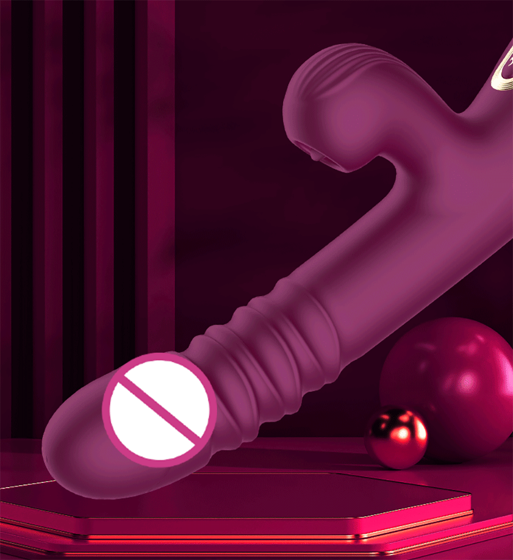 Thrusting Pushing Vibrator Sex Toy for Women Clit Sucker Clitoris G-Spot Stimulator Automatic Telescopic Female Masturbation Thrusting Pushing Vibrator Sex Toy for Women Clit Sucker Clitoris G-Spot Stimulator Automatic Telescopic Female Masturbation