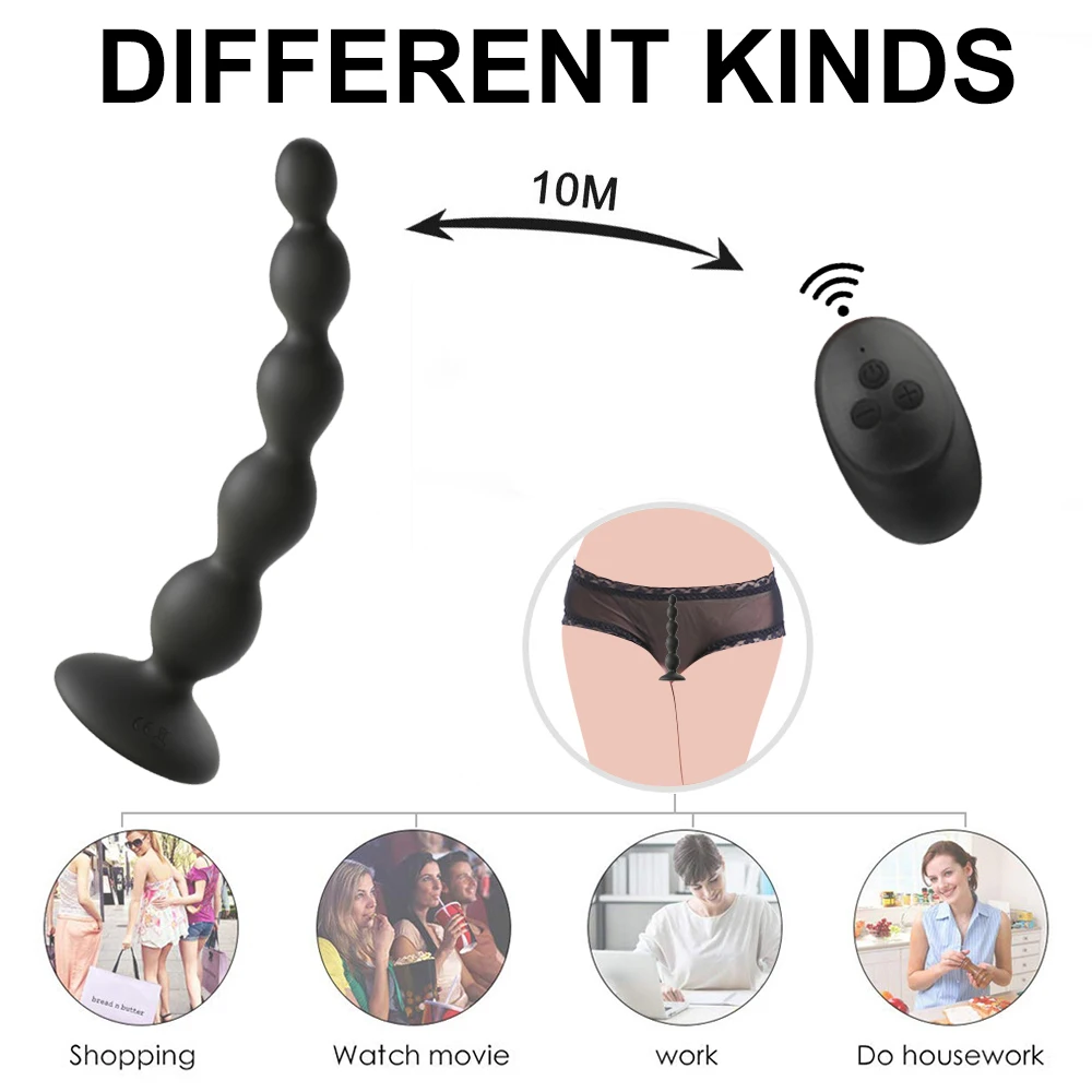 10 Speed Anal Vibrator Male Prostata Massager Anal Beads Butt Plugs G Spot Dildo Vibration Sex Toys for Men Gay Women USB Charge 10 Speed Anal Vibrator Male Prostata Massager Anal Beads Butt Plugs G Spot Dildo Vibration Sex Toys for Men Gay Women USB Charge