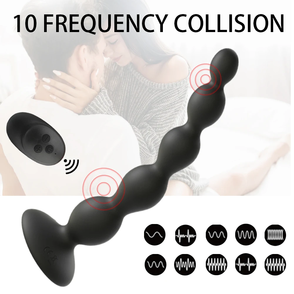 10 Speed Anal Vibrator Male Prostata Massager Anal Beads Butt Plugs G Spot Dildo Vibration Sex Toys for Men Gay Women USB Charge 10 Speed Anal Vibrator Male Prostata Massager Anal Beads Butt Plugs G Spot Dildo Vibration Sex Toys for Men Gay Women USB Charge