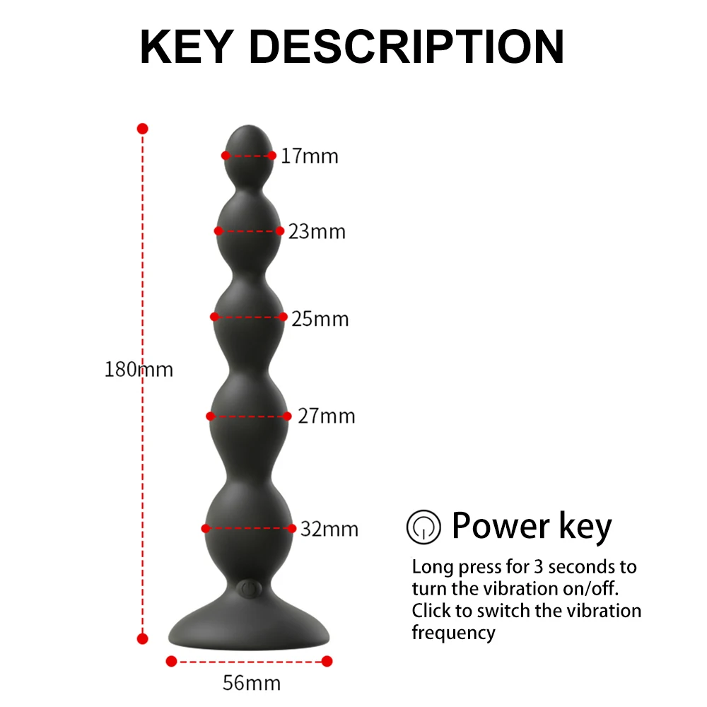 10 Speed Anal Vibrator Male Prostata Massager Anal Beads Butt Plugs G Spot Dildo Vibration Sex Toys for Men Gay Women USB Charge 10 Speed Anal Vibrator Male Prostata Massager Anal Beads Butt Plugs G Spot Dildo Vibration Sex Toys for Men Gay Women USB Charge
