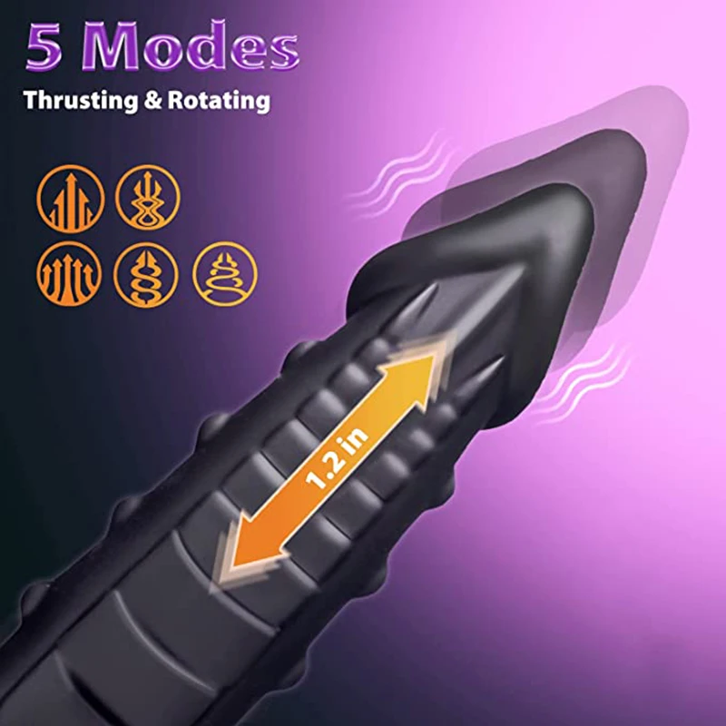 Black Thrusting Vibrator Realistic Dildo Sex Toy for Women Silicone Suction Cup Penis Anal Animal Dragon Dick G-Spot Stimulation Black Thrusting Vibrator Realistic Dildo Sex Toy for Women Silicone Suction Cup Penis Anal Animal Dragon Dick G-Spot Stimulation