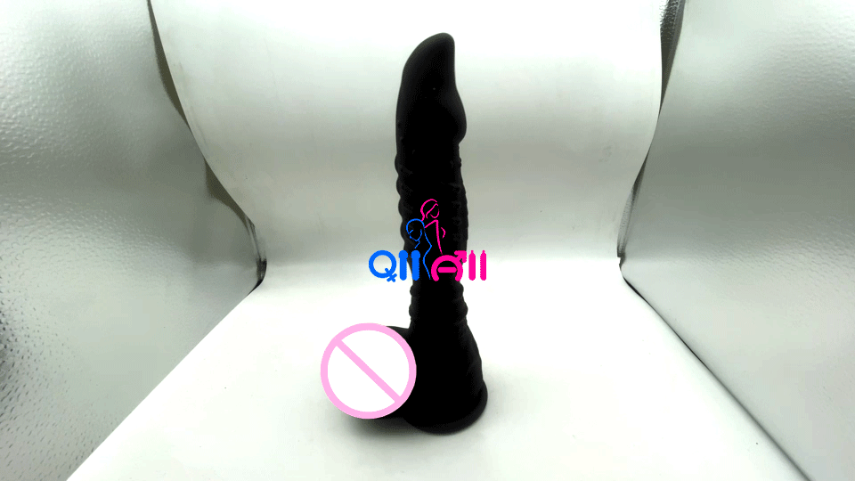 Black Thrusting Vibrator Realistic Dildo Sex Toy for Women Silicone Suction Cup Penis Anal Animal Dragon Dick G-Spot Stimulation Black Thrusting Vibrator Realistic Dildo Sex Toy for Women Silicone Suction Cup Penis Anal Animal Dragon Dick G-Spot Stimulation