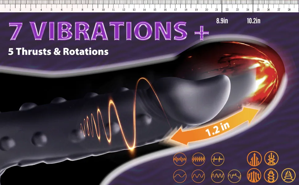 Black Thrusting Vibrator Realistic Dildo Sex Toy for Women Silicone Suction Cup Penis Anal Animal Dragon Dick G-Spot Stimulation Black Thrusting Vibrator Realistic Dildo Sex Toy for Women Silicone Suction Cup Penis Anal Animal Dragon Dick G-Spot Stimulation