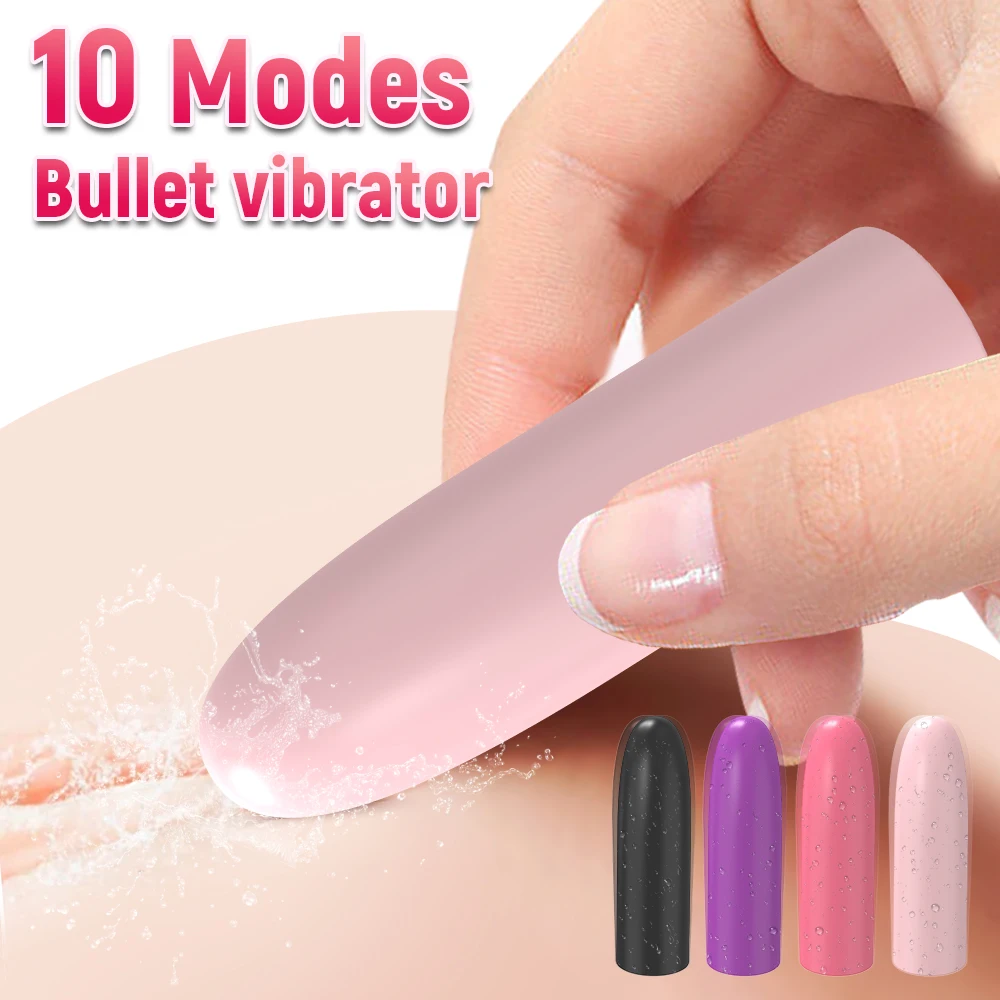10 Speed Powerful Mini Bullet Vibrator for Women Dildo G-Spot Clitoris Stimulator Love Egg Erotic Female Sex Toys for Adults