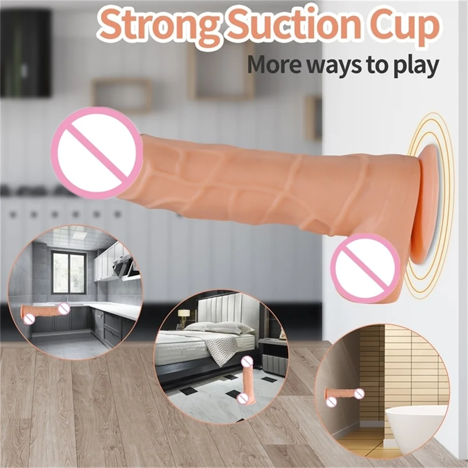 Peristaltic Vibrating Soft Realistic Dildo Vibrator with Suction Cup Silicone Swing Penis Remote Control Sex Toy for Women